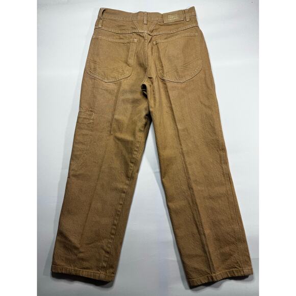 Marithe Francois Girbaud Mens Brand X Authentic Fit Tan Denim Jeans - 32 (31x27) - Picture 3 of 7